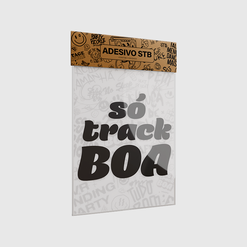 Adesivo Decalque Só Track Boa