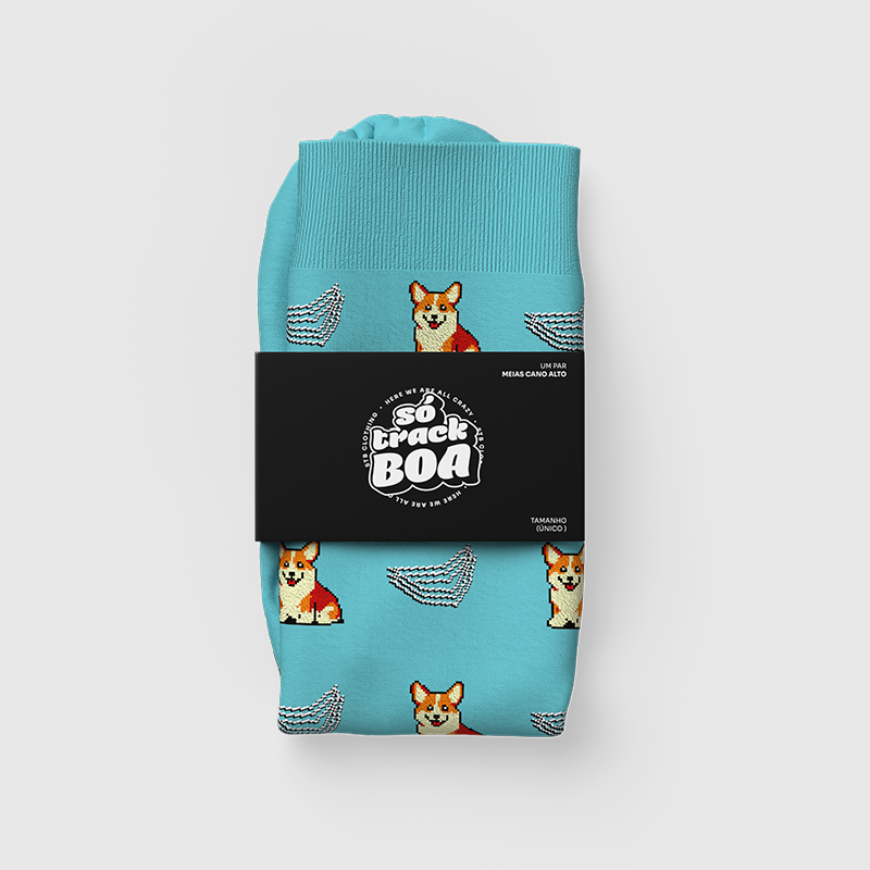 Meia Vintage Culture Bentin Azul