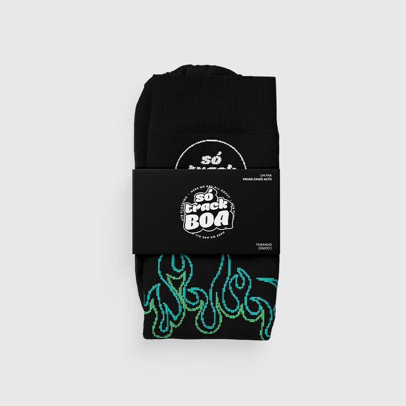 Meia Só Track Boa Cosmic Heat