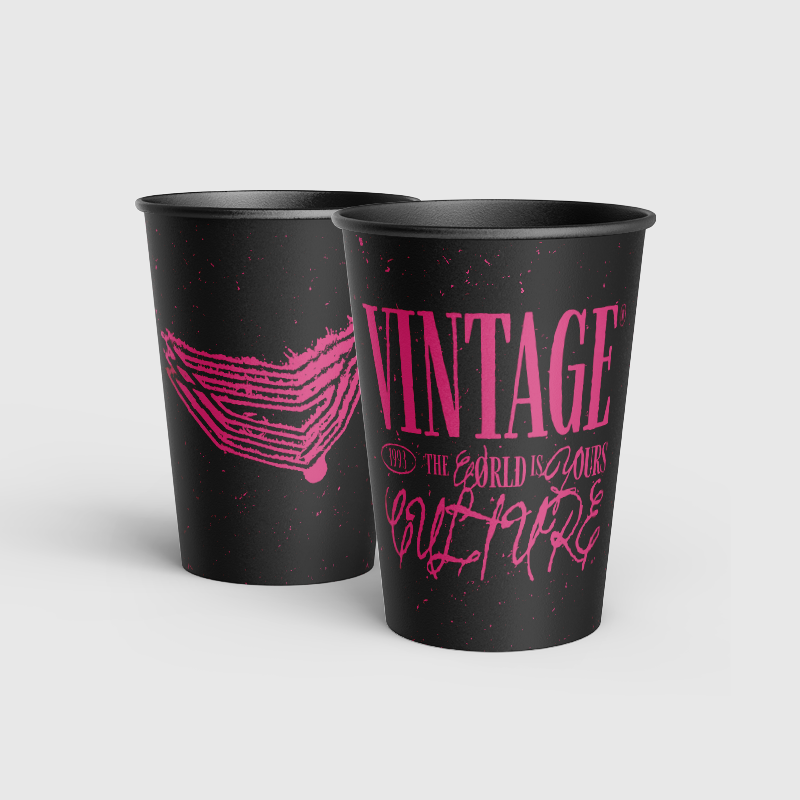 Copo Vintage Culture The World is Yours