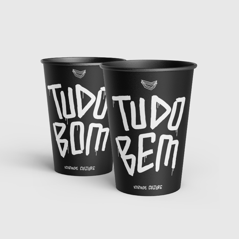 Copo Vintage Culture Tudo Bem Tudo Bom