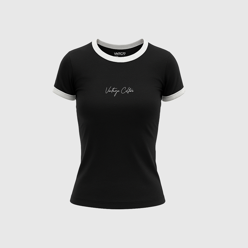 Camiseta Feminina Vintage Culture Outline