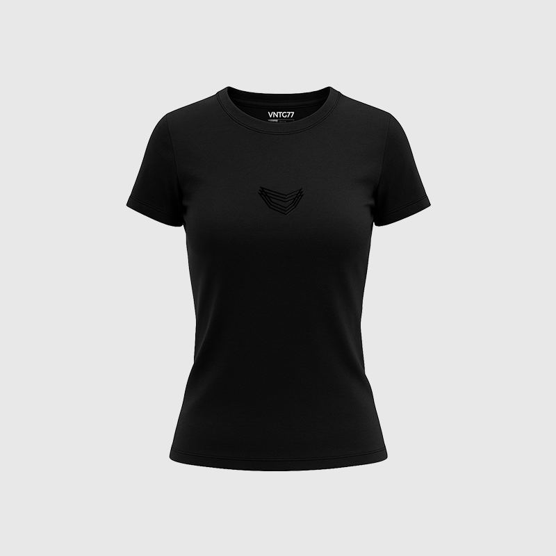 Camiseta Feminina Vintage Culture All Black